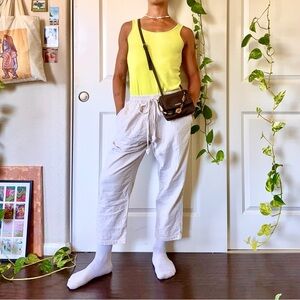 Thai Linen Drawstrint Pants